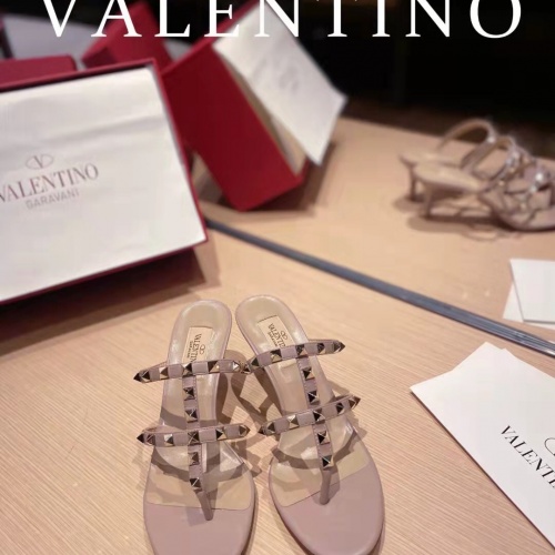 Replica Valentino Slippers For Women #978739 $88.00 USD for Wholesale