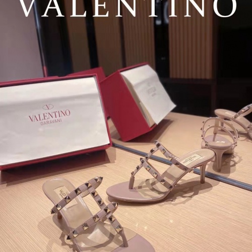 Replica Valentino Slippers For Women #978739 $88.00 USD for Wholesale