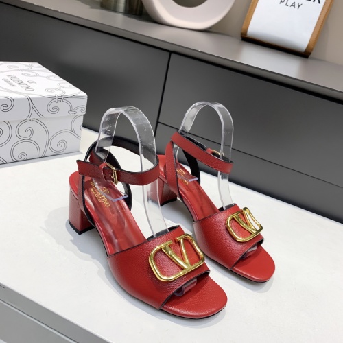 Replica Valentino Sandal For Women #978753 $100.00 USD for Wholesale