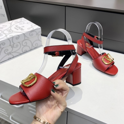 Replica Valentino Sandal For Women #978753 $100.00 USD for Wholesale