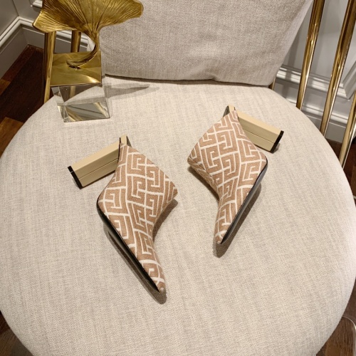 Replica Balmain Slippers For Women #978778 $122.00 USD for Wholesale