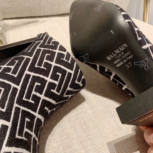 Replica Balmain Slippers For Women #978779 $122.00 USD for Wholesale