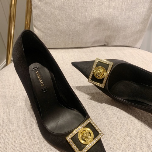 Replica Versace High-Heeled Shoes For Women #978800 $118.00 USD for Wholesale