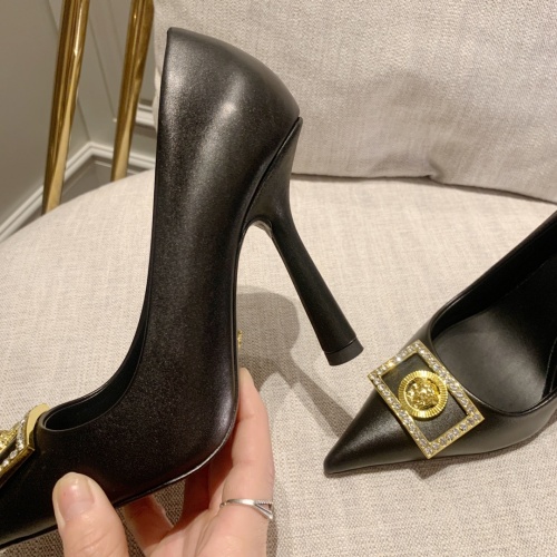 Replica Versace High-Heeled Shoes For Women #978801 $118.00 USD for Wholesale