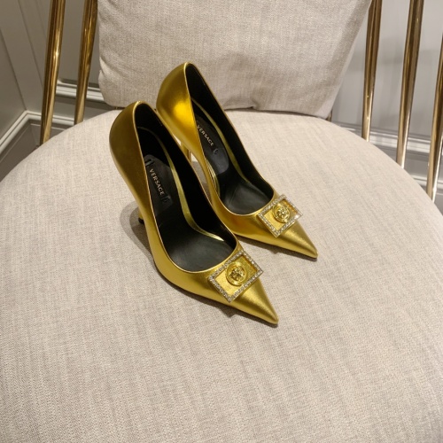 Versace High-Heeled Shoes For Women #978803