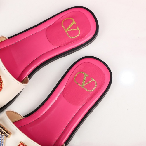 Replica Valentino Slippers For Women #978804 $92.00 USD for Wholesale