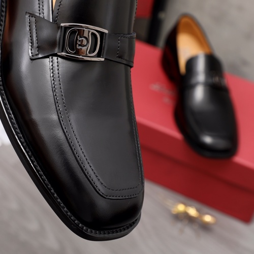 Replica Ferragamo Salvatore FS Leather Shoes For Men #979028 $88.00 USD for Wholesale