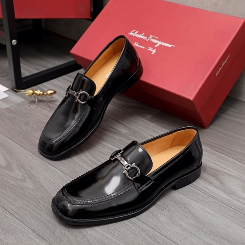 Ferragamo Salvatore FS Leather Shoes For Men #979031