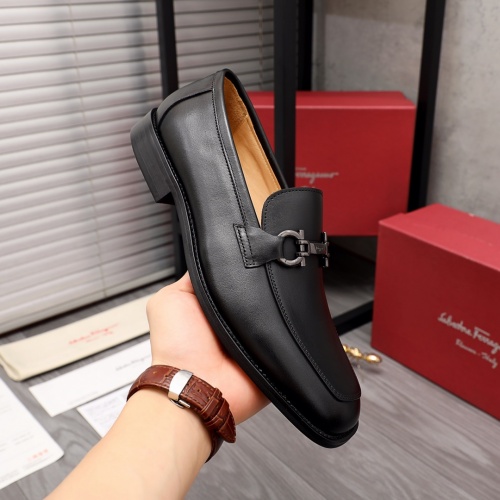 Replica Ferragamo Salvatore FS Leather Shoes For Men #979032 $88.00 USD for Wholesale