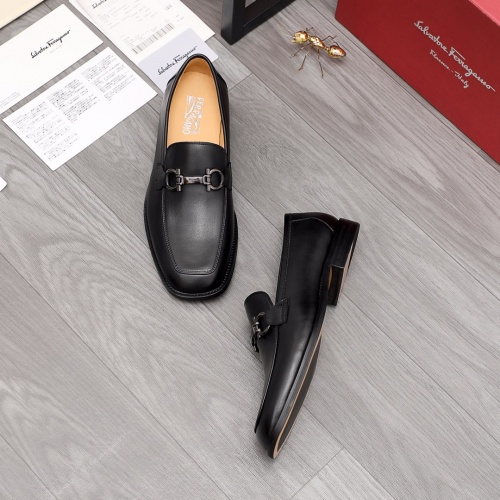 Replica Ferragamo Salvatore FS Leather Shoes For Men #979032 $88.00 USD for Wholesale