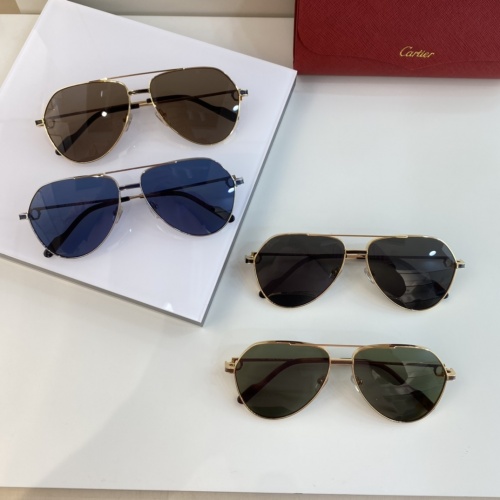 Replica Cartier AAA Quality Sunglassess #979267 $68.00 USD for Wholesale
