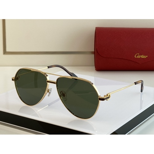 $68.00 USD Cartier AAA Quality Sunglassess #979270