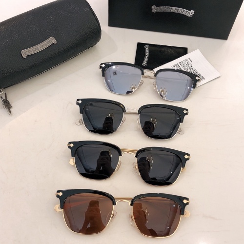 Replica Chrome Hearts AAA Quality Sunglasses #979357 $68.00 USD for Wholesale