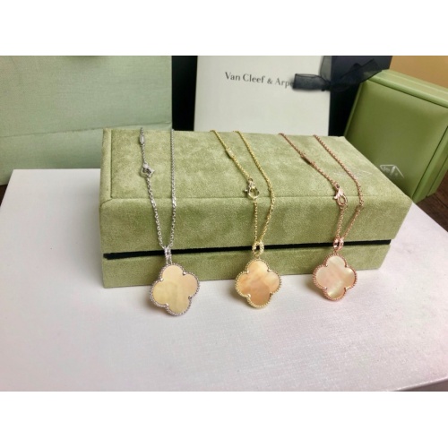 Replica Van Cleef & Arpels Necklaces For Women #979549 $38.00 USD for Wholesale