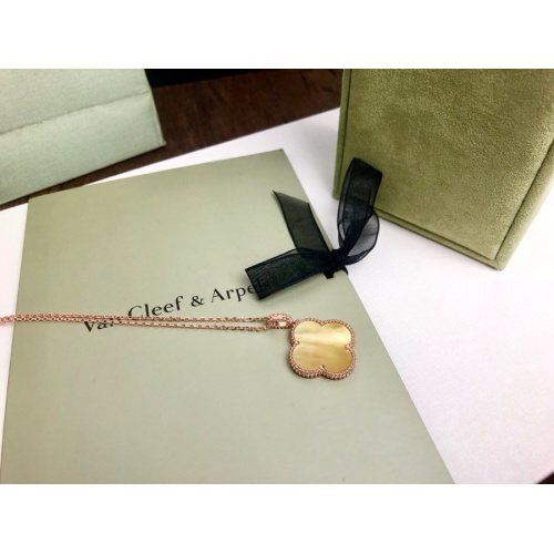 Replica Van Cleef & Arpels Necklaces For Women #979550 $38.00 USD for Wholesale