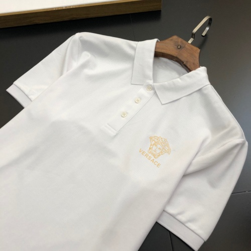 Replica Versace T-Shirts Short Sleeved For Men #979645 $29.00 USD for Wholesale