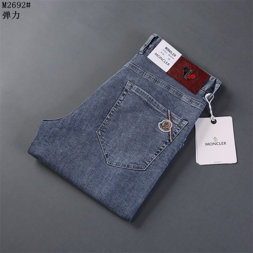 Replica Moncler Jeans For Men #979689 $38.00 USD for Wholesale