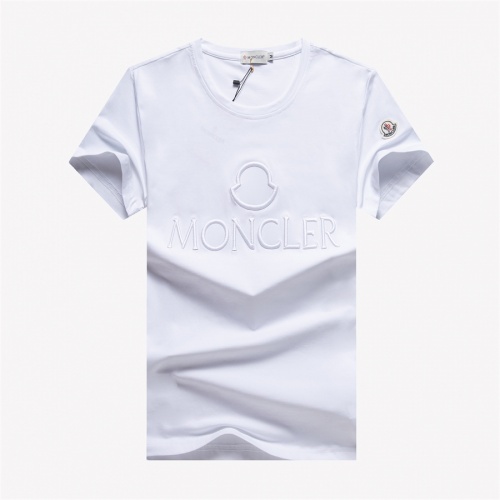Replica Moncler T-Shirts Short Sleeved For Men #979806 $25.00 USD for Wholesale