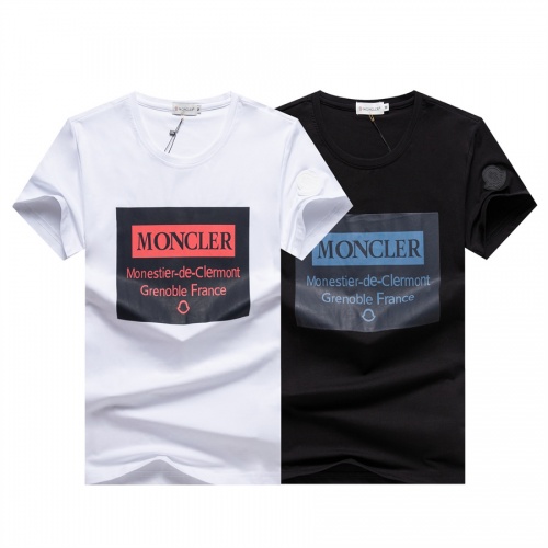 Replica Moncler T-Shirts Short Sleeved For Men #979811 $25.00 USD for Wholesale