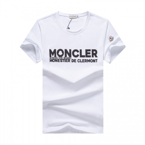 Replica Moncler T-Shirts Short Sleeved For Men #979818 $25.00 USD for Wholesale