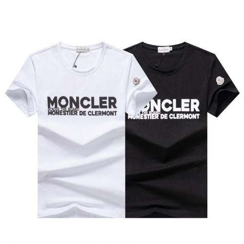 Replica Moncler T-Shirts Short Sleeved For Men #979818 $25.00 USD for Wholesale