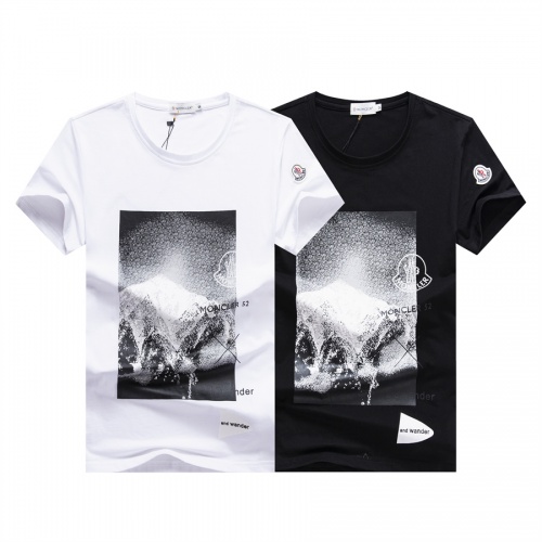 Replica Moncler T-Shirts Short Sleeved For Men #979824 $25.00 USD for Wholesale