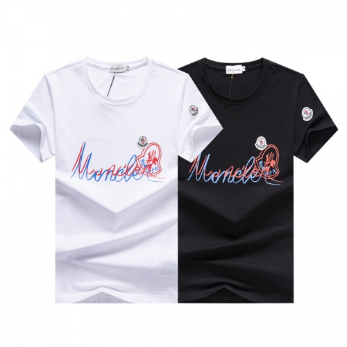 Replica Moncler T-Shirts Short Sleeved For Men #979831 $25.00 USD for Wholesale