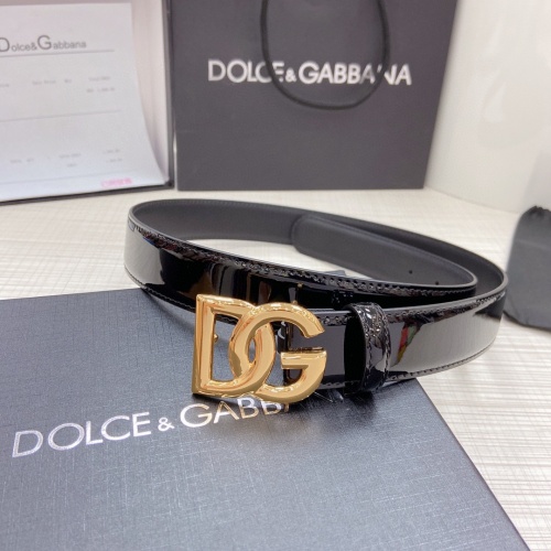 Replica Dolce & Gabbana D&G AAA Quality Belts For Women #979882 $60.00 USD for Wholesale