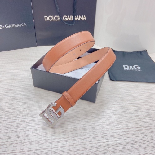 Replica Dolce & Gabbana D&G AAA Quality Belts For Women #979892 $60.00 USD for Wholesale
