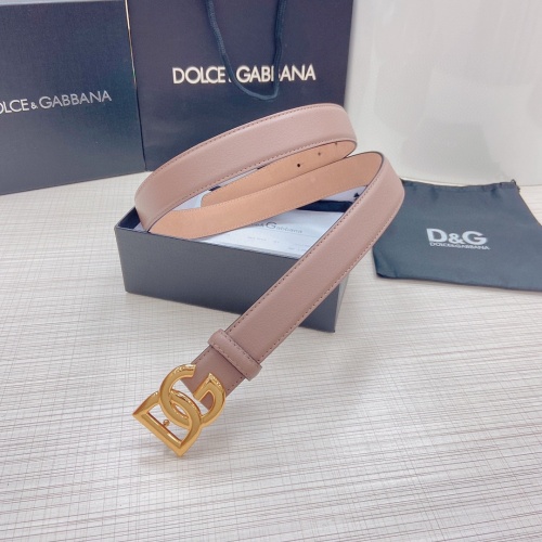 Replica Dolce & Gabbana D&G AAA Quality Belts For Women #979893 $60.00 USD for Wholesale