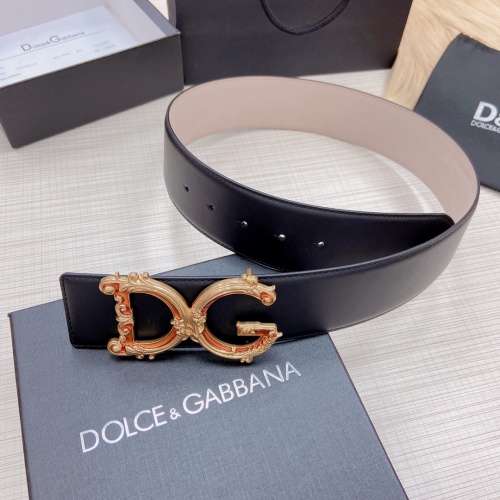 Replica Dolce & Gabbana D&G AAA Quality Belts For Women #979904 $82.00 USD for Wholesale
