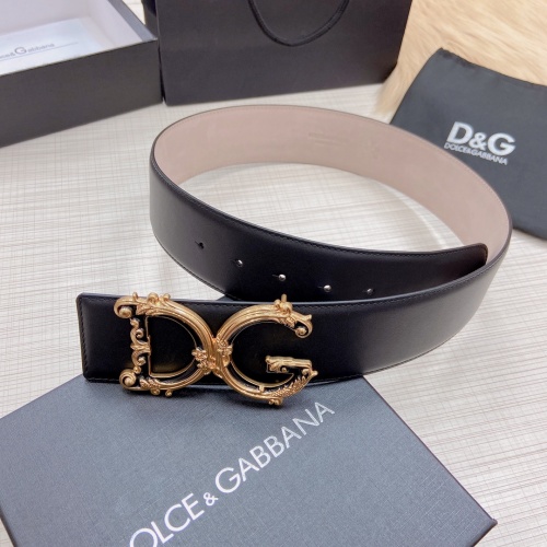 Replica Dolce & Gabbana D&G AAA Quality Belts For Women #979905 $82.00 USD for Wholesale