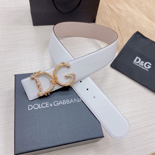 Replica Dolce & Gabbana D&G AAA Quality Belts For Women #979906 $82.00 USD for Wholesale