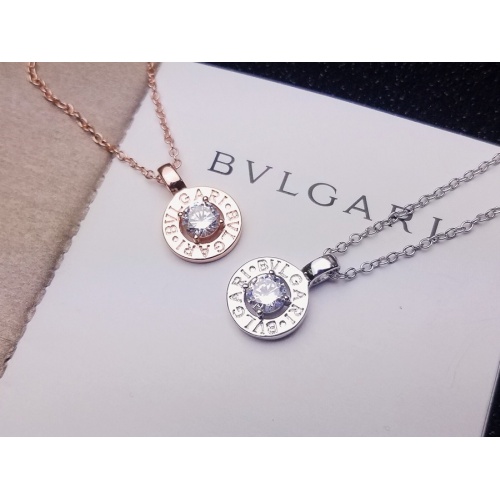 Replica Bvlgari Necklaces For Women #980037 $25.00 USD for Wholesale