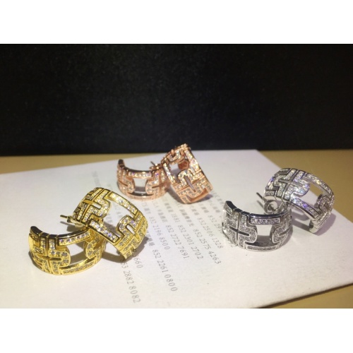 Replica Bvlgari Earrings For Women #980136 $27.00 USD for Wholesale