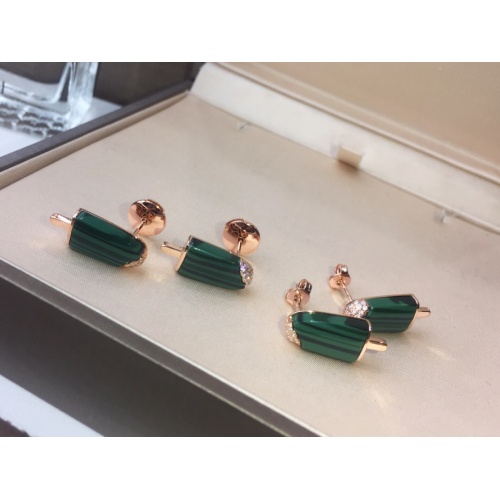 Replica Bvlgari Earrings For Women #980139 $38.00 USD for Wholesale