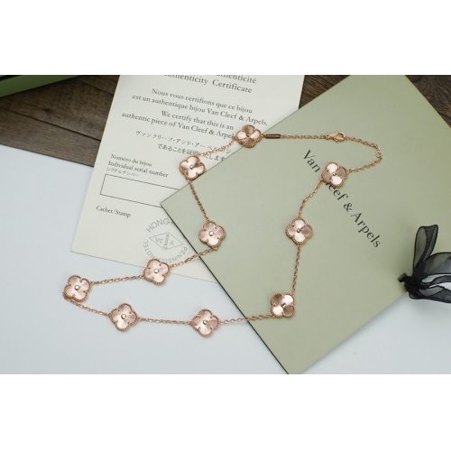 Van Cleef &amp; Arpels Necklaces For Women #980148 $48.00 USD, Wholesale Replica Van Cleef &amp; Arpels Necklaces