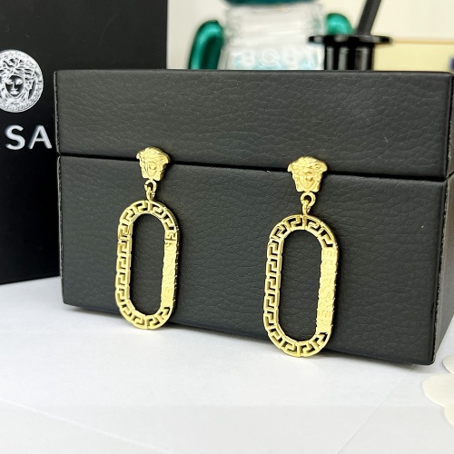 Replica Versace Earrings For Women #980277 $25.00 USD for Wholesale