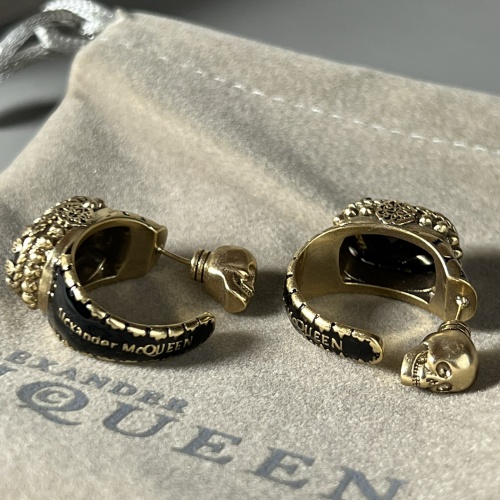 Replica Alexander McQueen Earrings For Women #980293 $38.00 USD for Wholesale