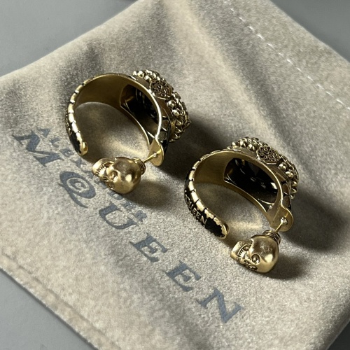 Replica Alexander McQueen Earrings For Women #980293 $38.00 USD for Wholesale