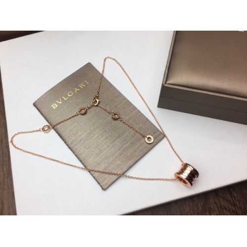 Replica Bvlgari Necklaces For Women #980454 $27.00 USD for Wholesale
