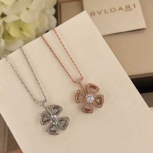 Replica Bvlgari Necklaces For Women #980480 $34.00 USD for Wholesale