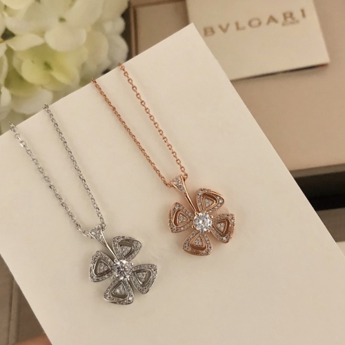 Replica Bvlgari Necklaces For Women #980481 $34.00 USD for Wholesale