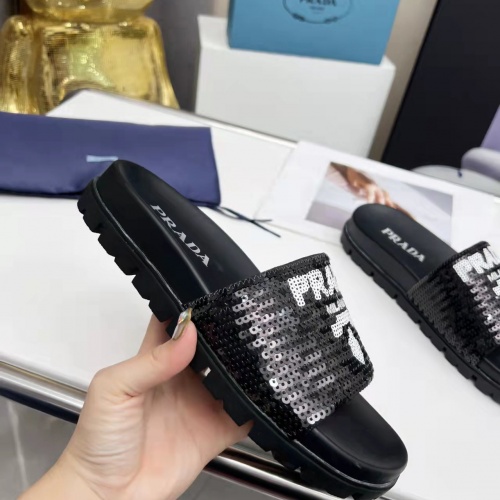 Replica Prada Slippers For Women #980572 $64.00 USD for Wholesale