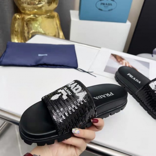 Replica Prada Slippers For Women #980572 $64.00 USD for Wholesale