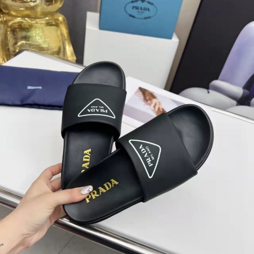 Replica Prada Slippers For Women #980580 $64.00 USD for Wholesale
