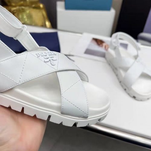 Replica Prada Sandal For Women #980661 $76.00 USD for Wholesale