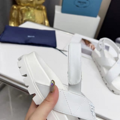 Replica Prada Sandal For Women #980661 $76.00 USD for Wholesale