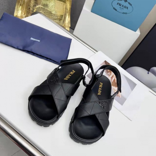 Replica Prada Sandal For Women #980662 $76.00 USD for Wholesale