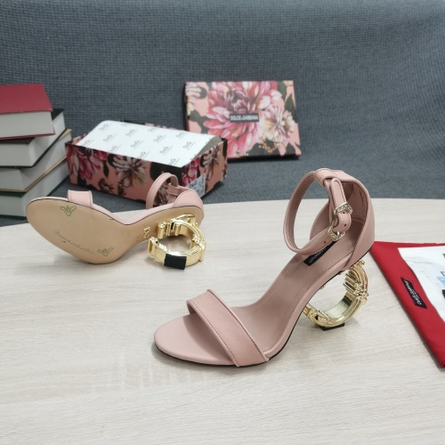 Replica Dolce&Gabbana D&G Sandal For Women #980680 $140.00 USD for Wholesale